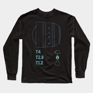 FILMMAKER APPAREL | FOCUS PULLER HELL | FILM CREW APPAREL | LENS Long Sleeve T-Shirt